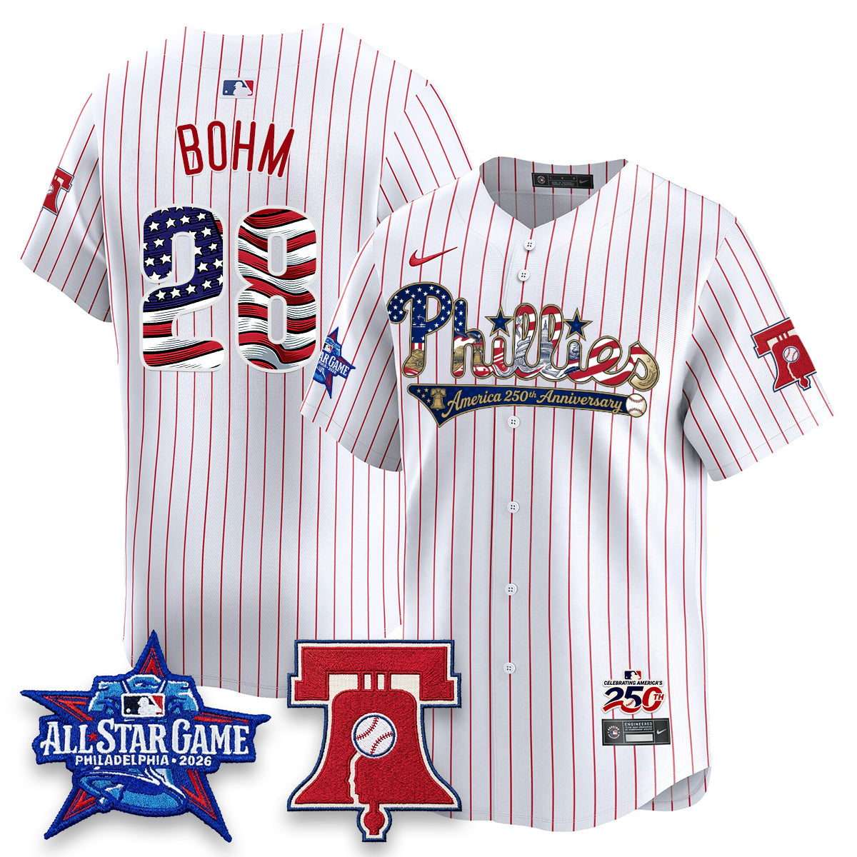 PHI 2026 Independence Day USA Vapor Limited Jersey - Stitched (Tiktok)
