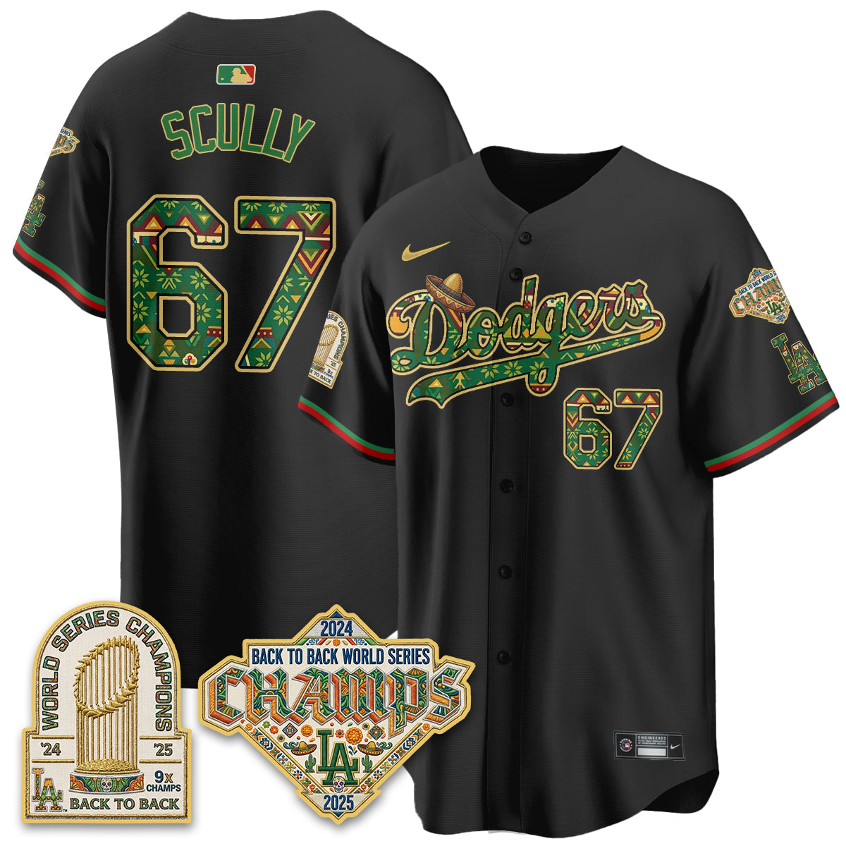 LAD x Mexican Heritage 2026 Limited Vapor Jersey - Stitched