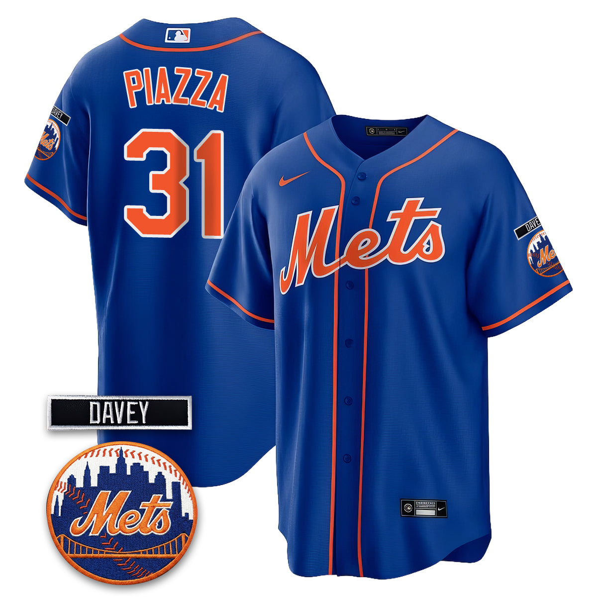 NYM 2026 Davey Johnson Memorial Vapor Limited Jersey - All Stitched