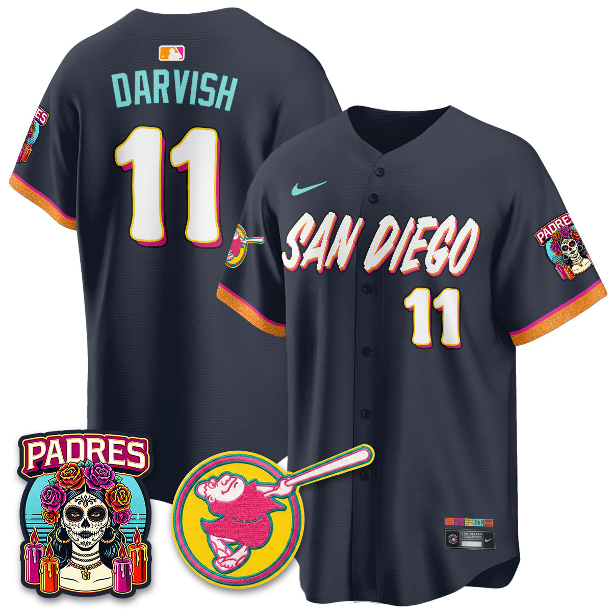 SD 2026 City Connect Vapor Premier Limited Jersey - All Stitched V2