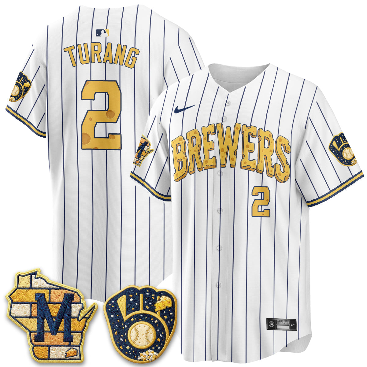 MIL Cheesehead Edition Vapor Limited Jersey - Stitched