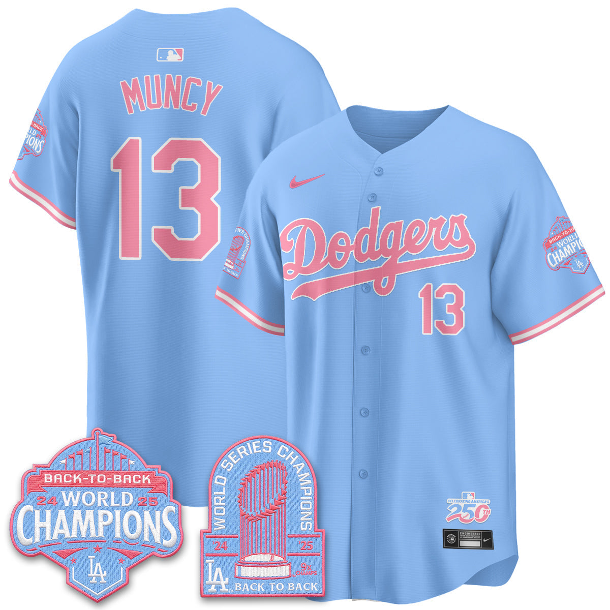 LAD x Bubblegum Vapor Jersey - Stitched