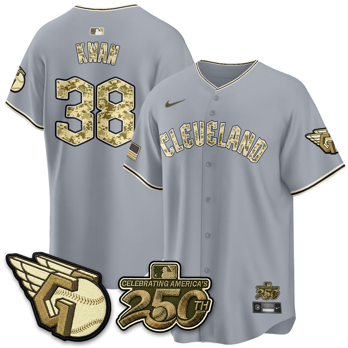 CLE Salute to Service 2026 Vapor Limited Jersey - Stitched