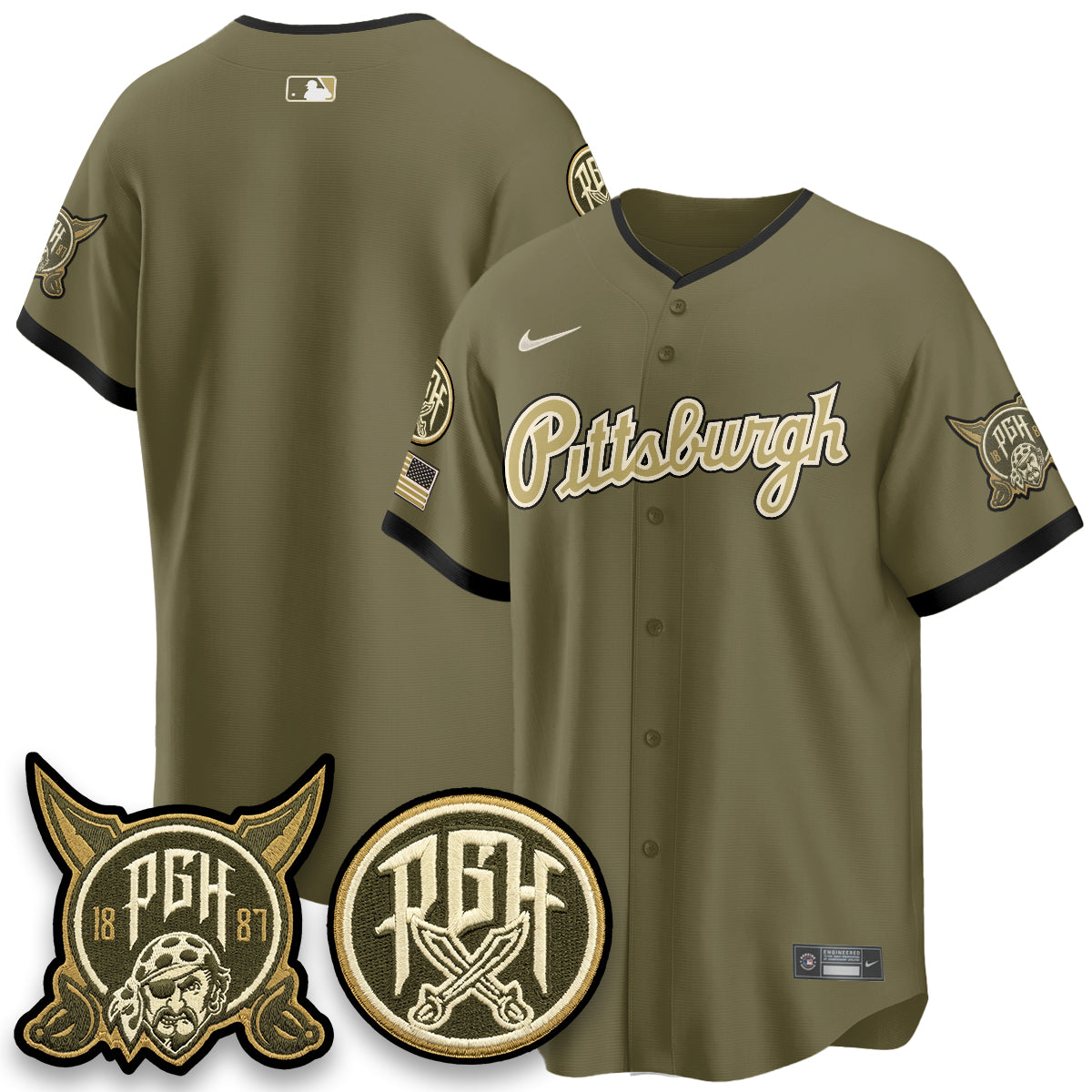 PIT 2026 Armed Forces Day Jersey - Stitched