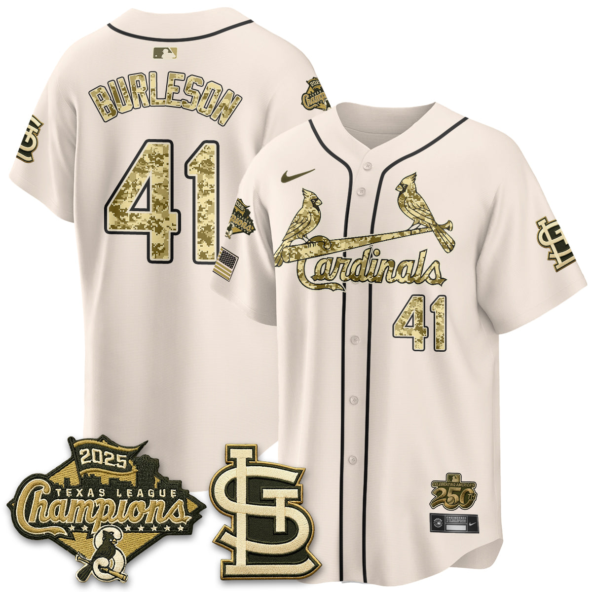 STL 2026 Armed Forces Day Jersey - Stitched