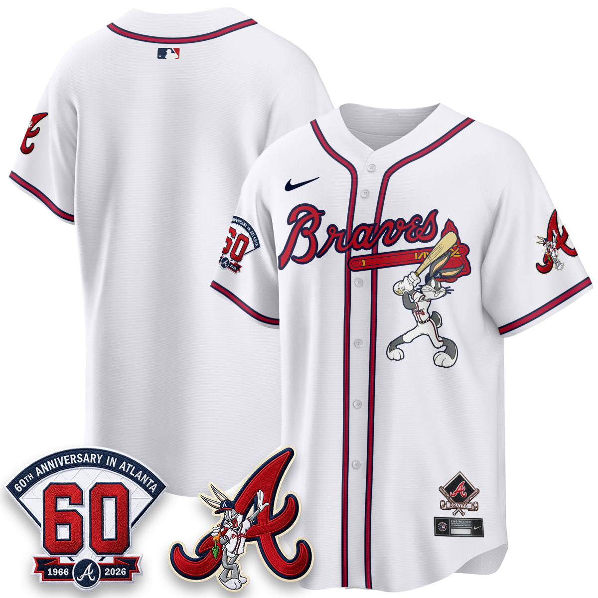 ATL x Bunny Vapor Premier Limited Jersey - Stitched