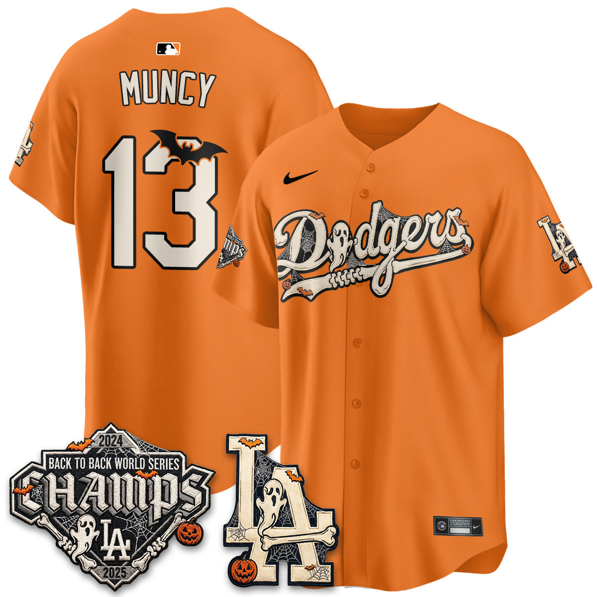 LAD Halloween 2026 Vapor Jersey - Stitched