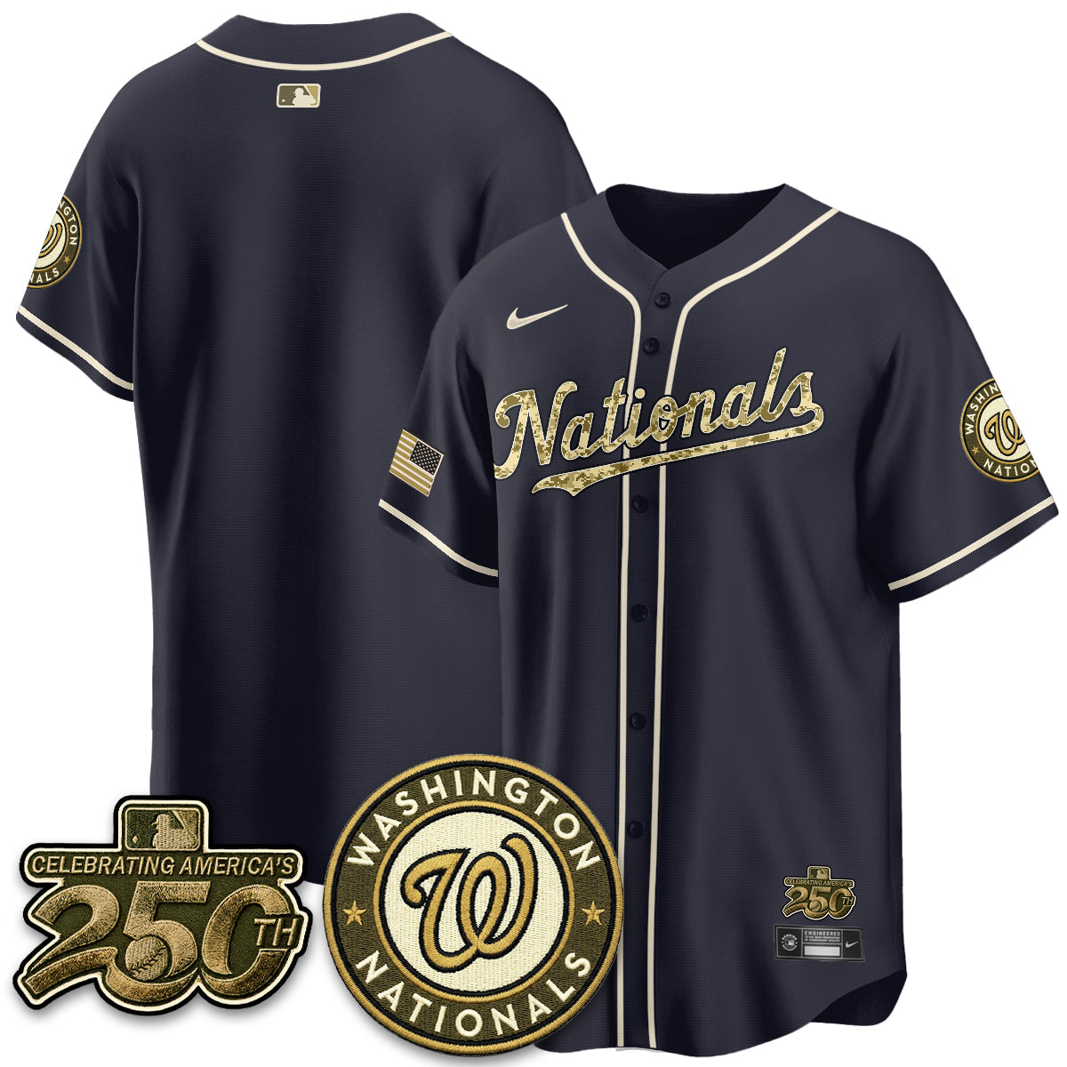 WSH Salute to Service 2026 Vapor Limited Jersey - Stitched