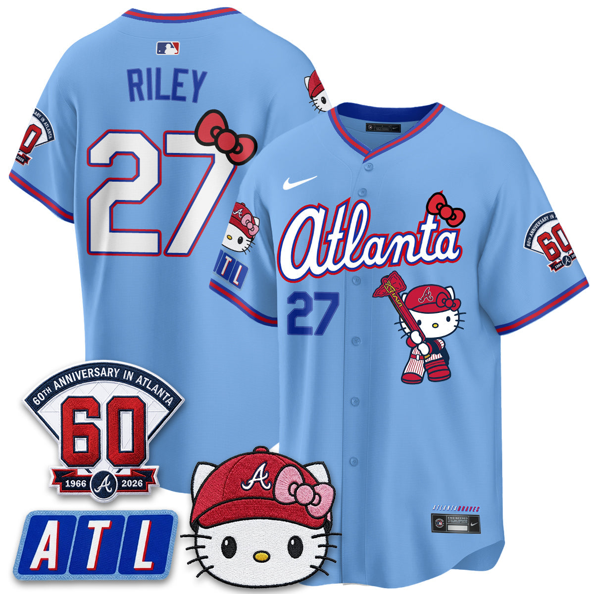 ATL x Meow KT 2026 Limited City Connect Jersey - Stitched