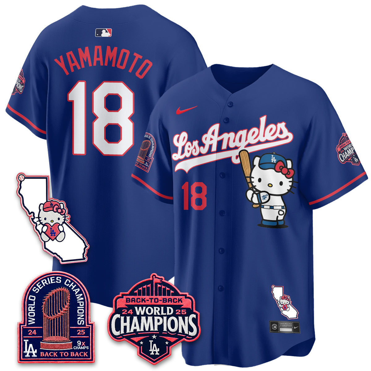 LAD x Meow KT 2026 Vapor Jersey - All Stitched - V4