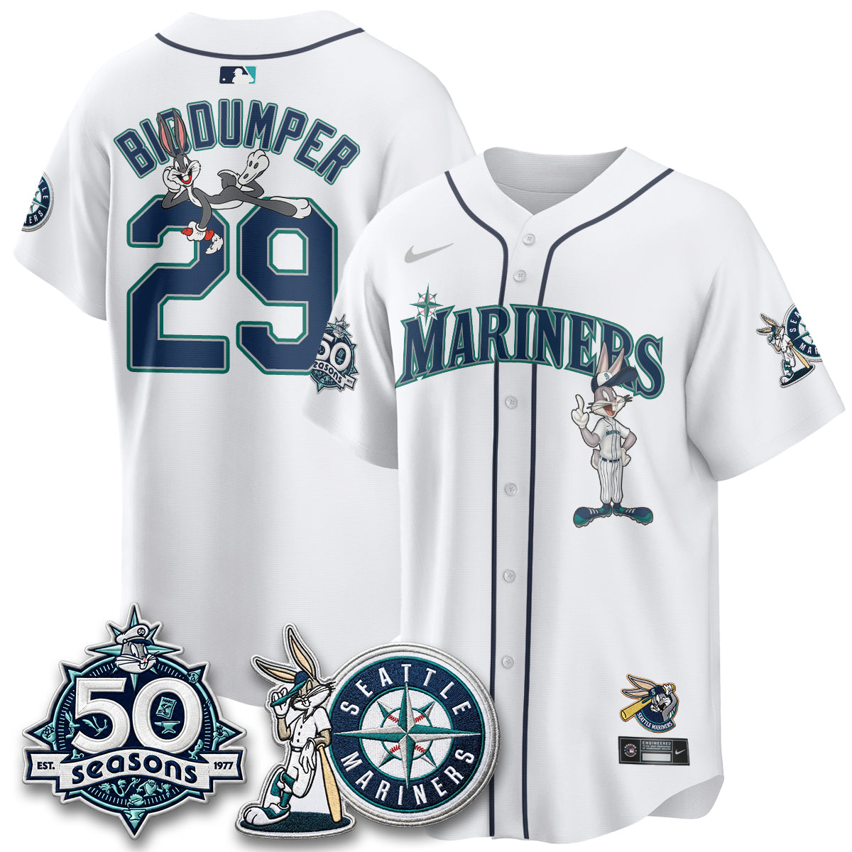 SEA x Bunny Vapor Premier Limited Jersey - Stitched