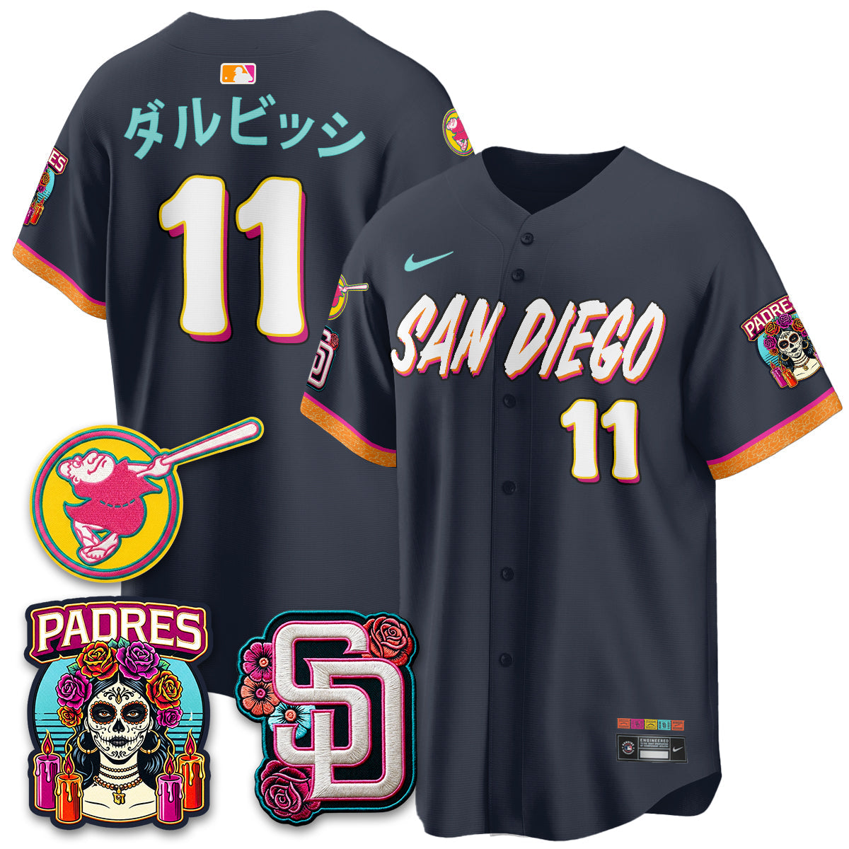 SD 2026 City Connect Vapor Premier Limited Jersey - Stitched V2