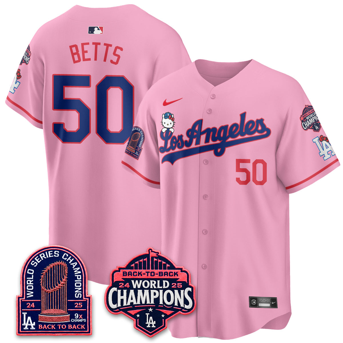 LAD x Hello Kitty Night 2026 Vapor Jersey - All Stitched - V2