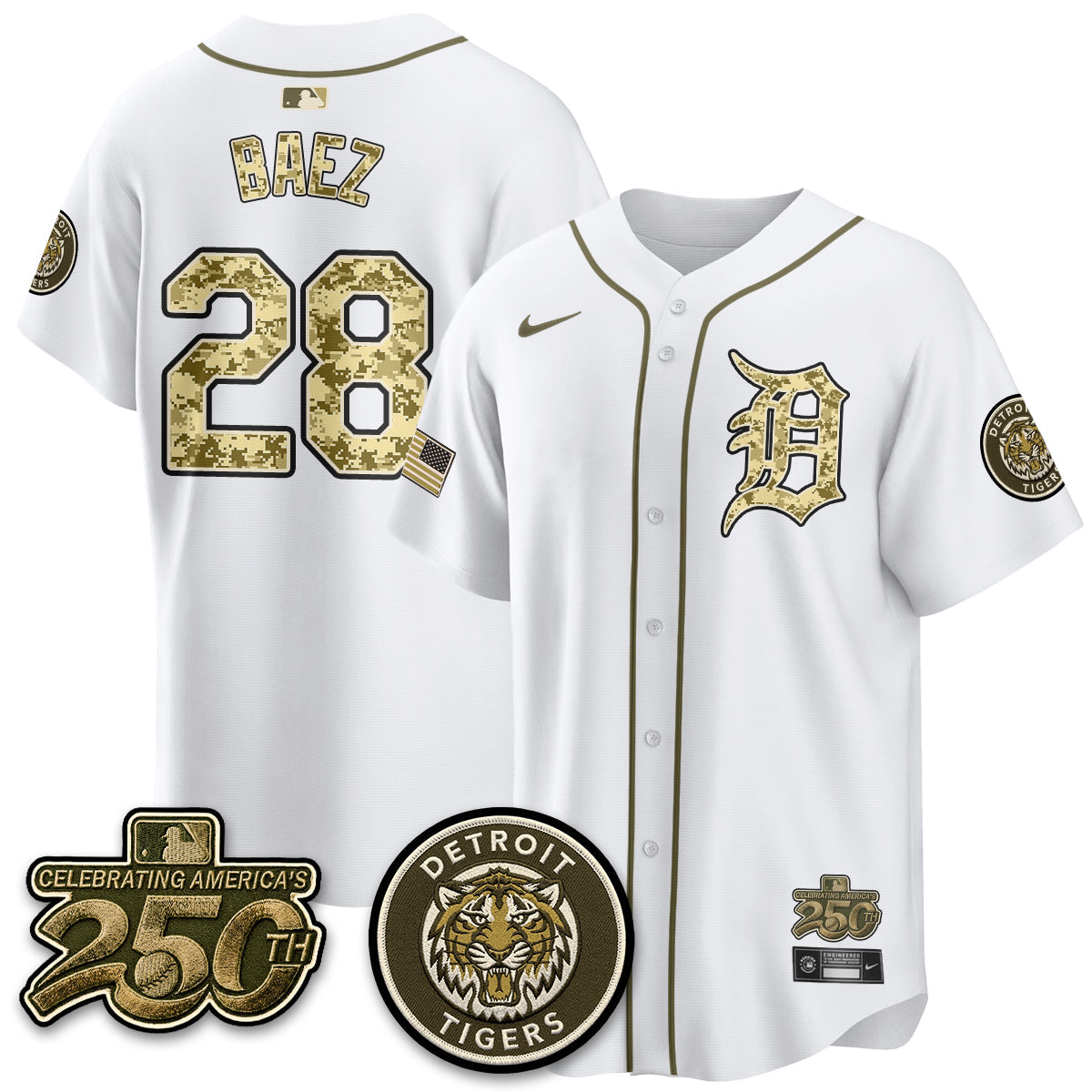 DET 2026 Armed Forces Day Jersey - Stitched