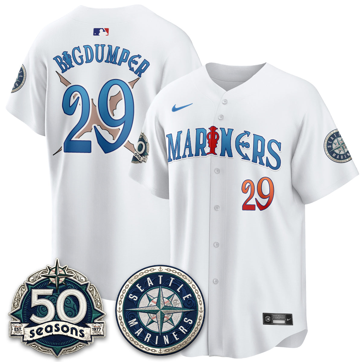 SEA x Japanese Cartoon Vapor Limited Jersey - Stitched