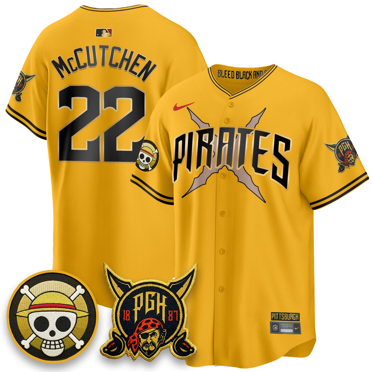 PIT 2026 City Connect x OP Vapor Limited Jersey - All Stitched