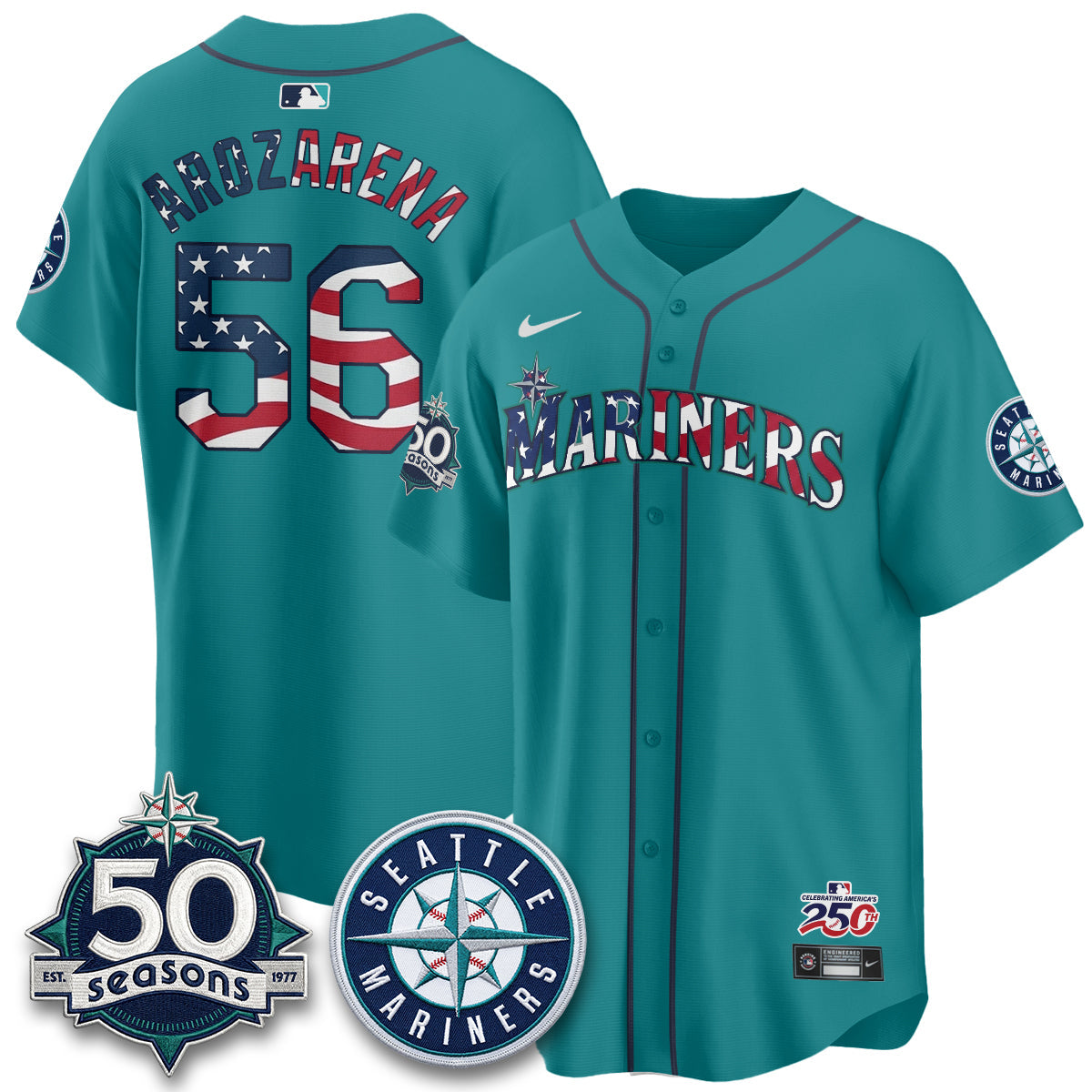 SEA Americana 2026 Vapor Limited Jersey - Stitched