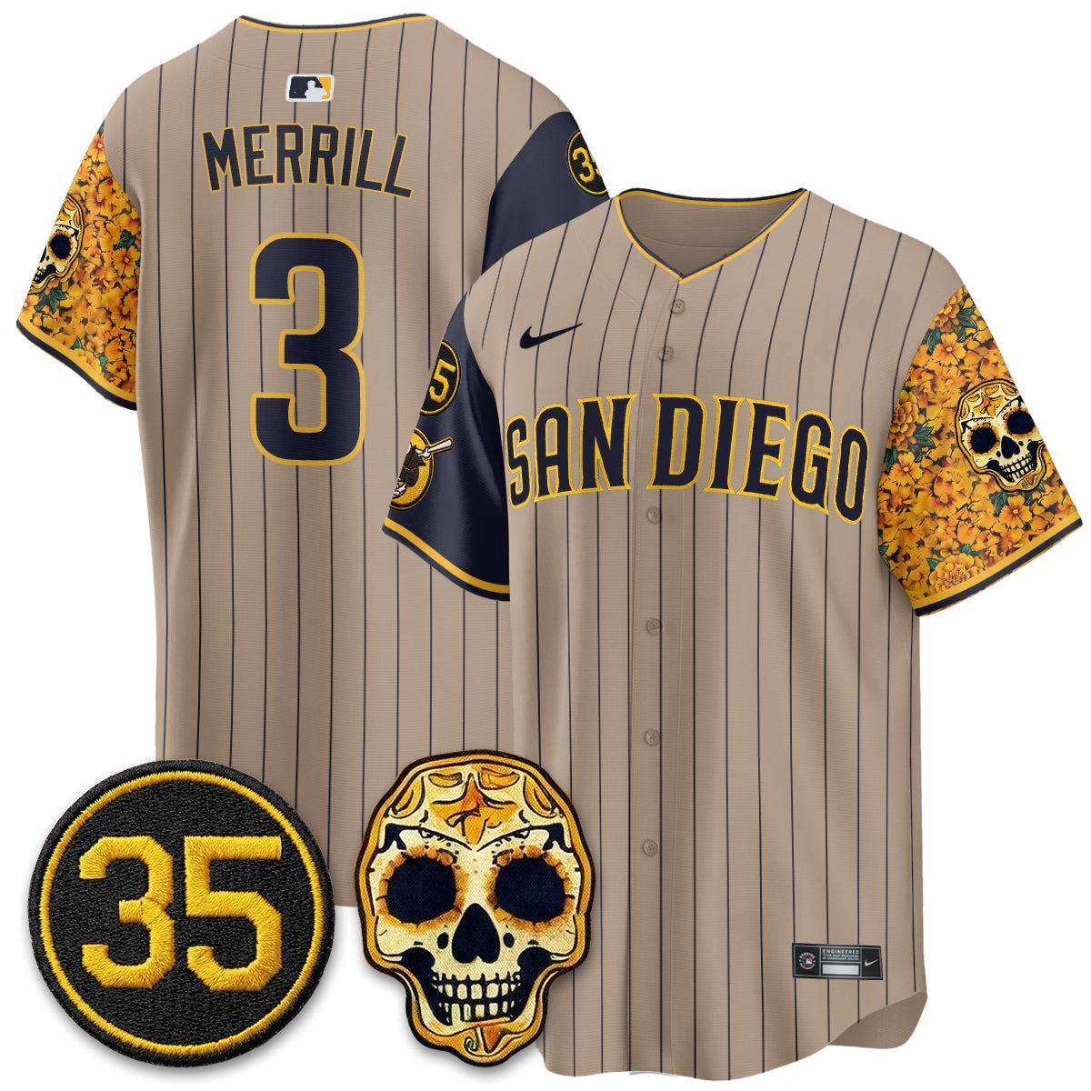SD 2026 City Connect - Remembering Randy Jones Vapor Limited Jersey - All Stitched