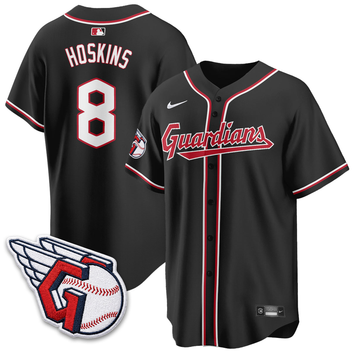 CLE 2026 Black Out Style Limited Vapor Jersey - All Stitched