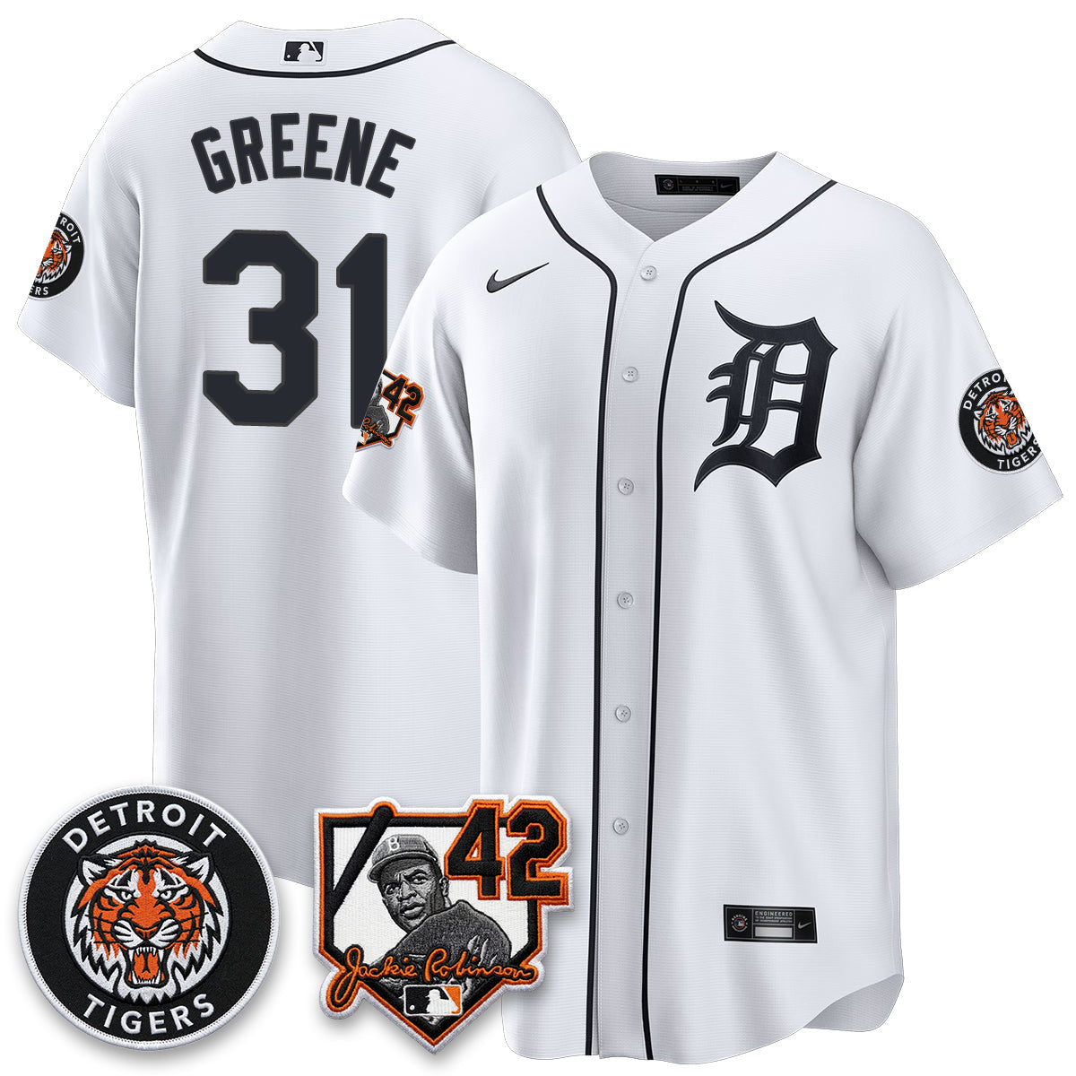DET 2026 Jackie Robinson Day Vapor Limited Jersey - All Stitched