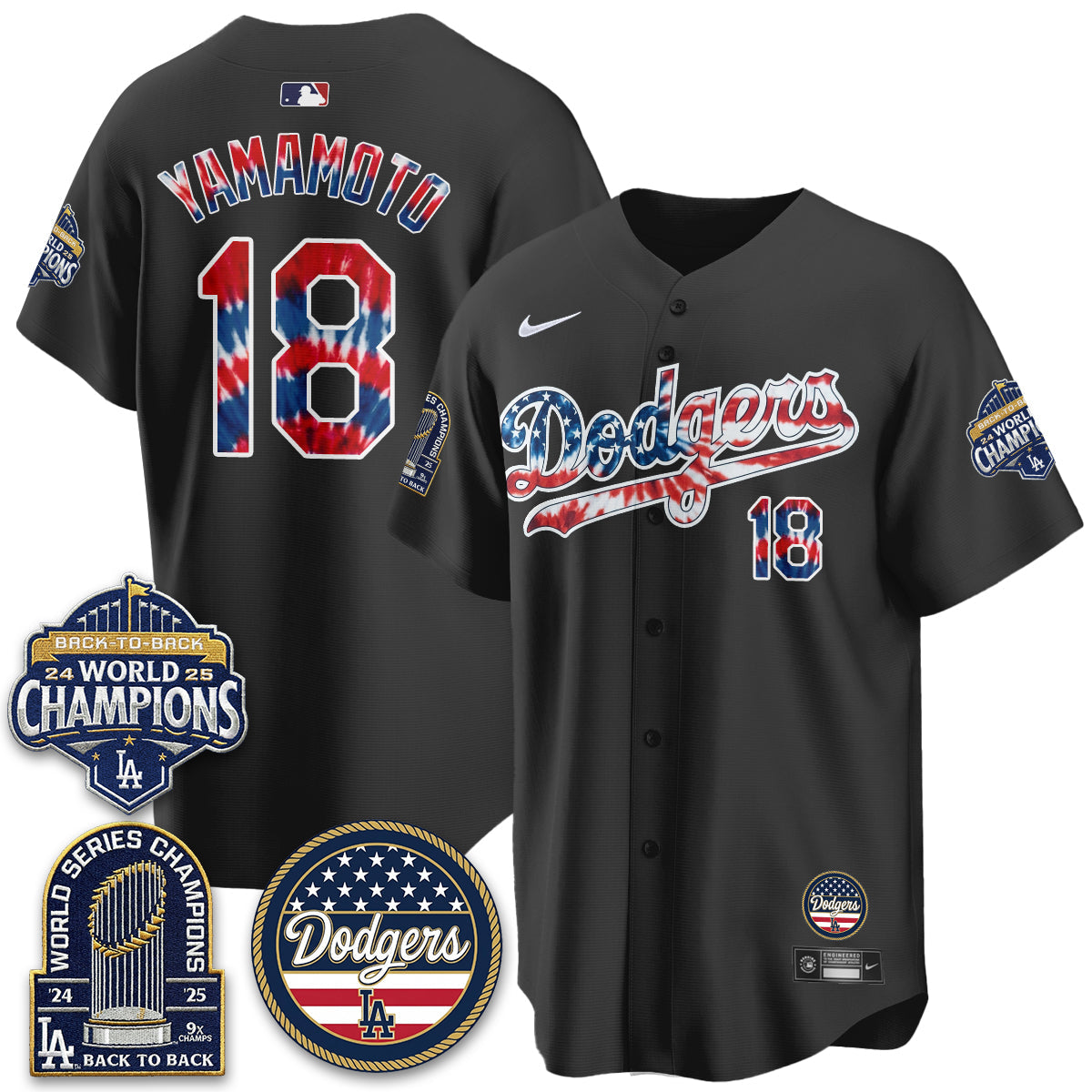 LAD Americana 2026 Vapor Limited Jersey - Stitched