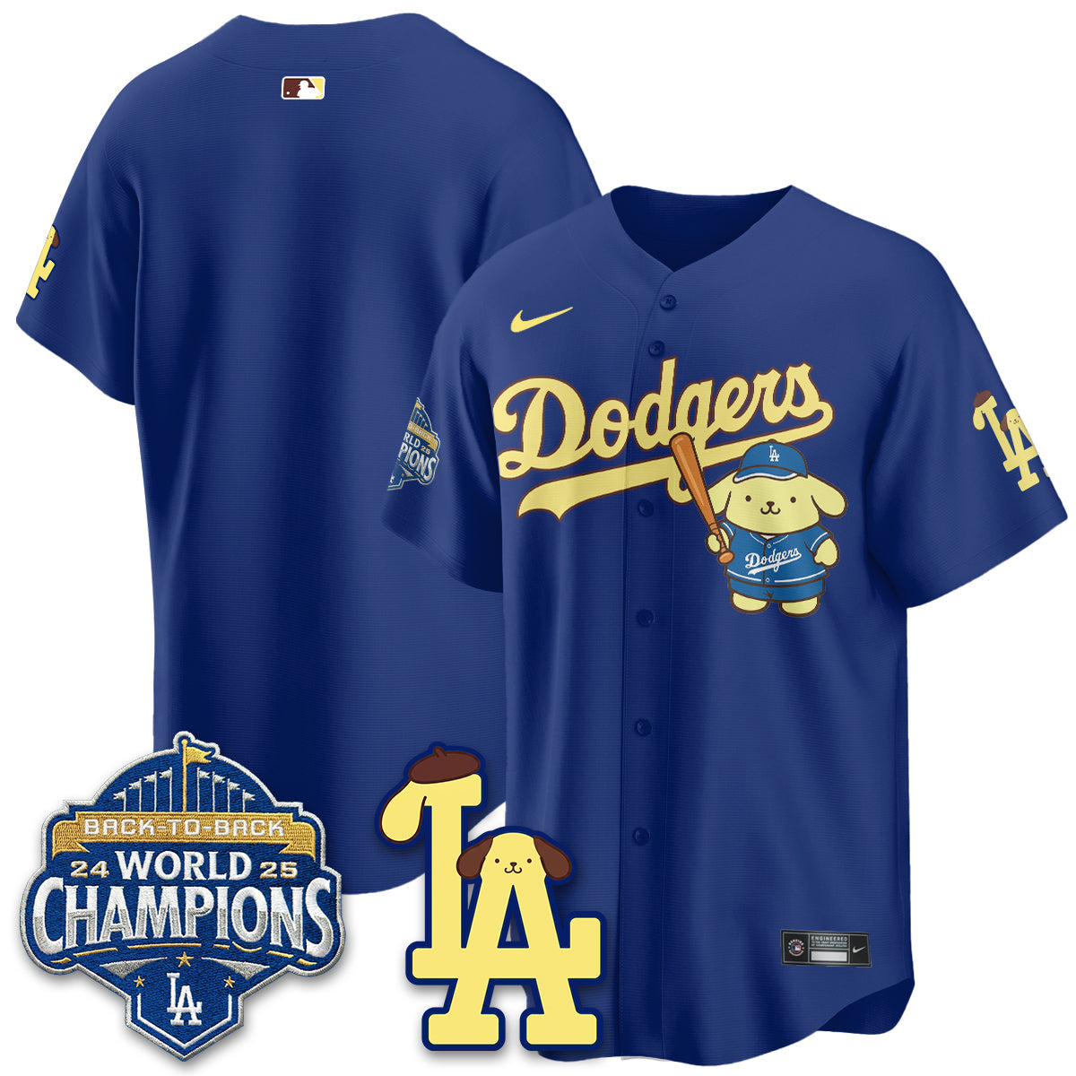 LAD Pompompurin Edition Vapor Jersey - Stitched