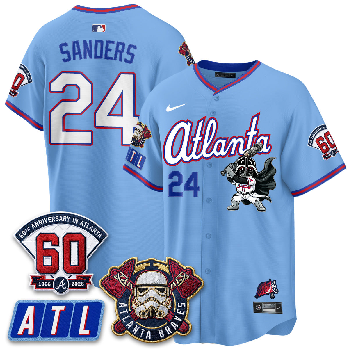 ATL x SW Vapor Limited Jersey - Stitched