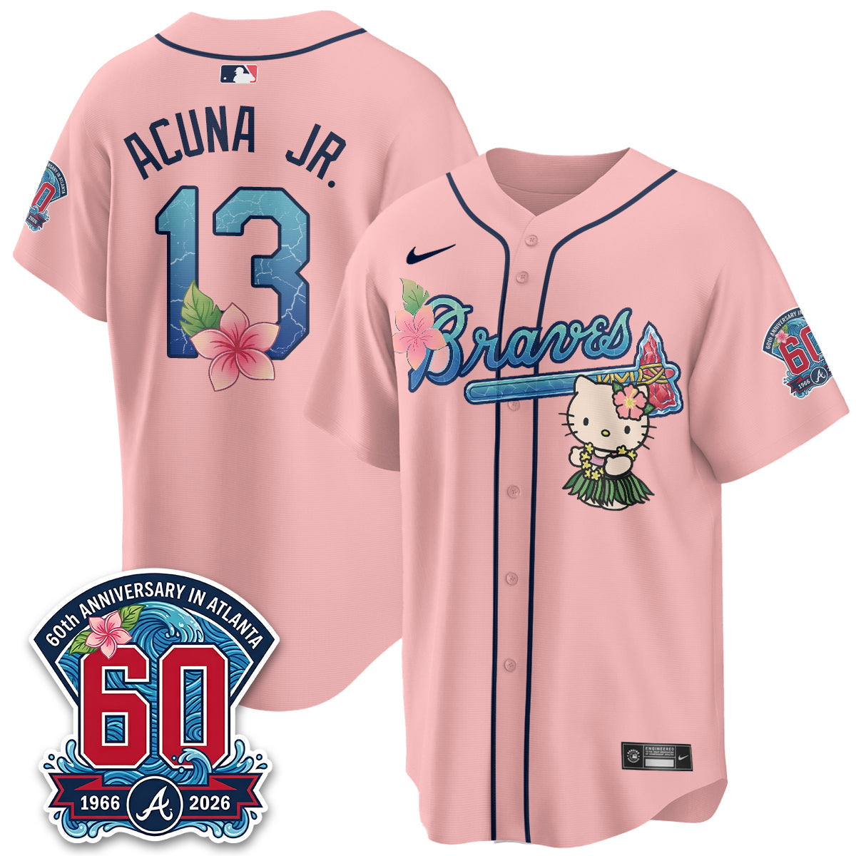 ATL x Meow Aloha Spirit Vapor Jersey - Stitched