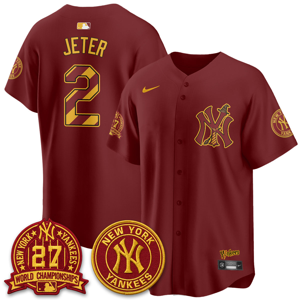 NYY x HP 25 Years of Magic Vapor Limited Jersey - Stitched
