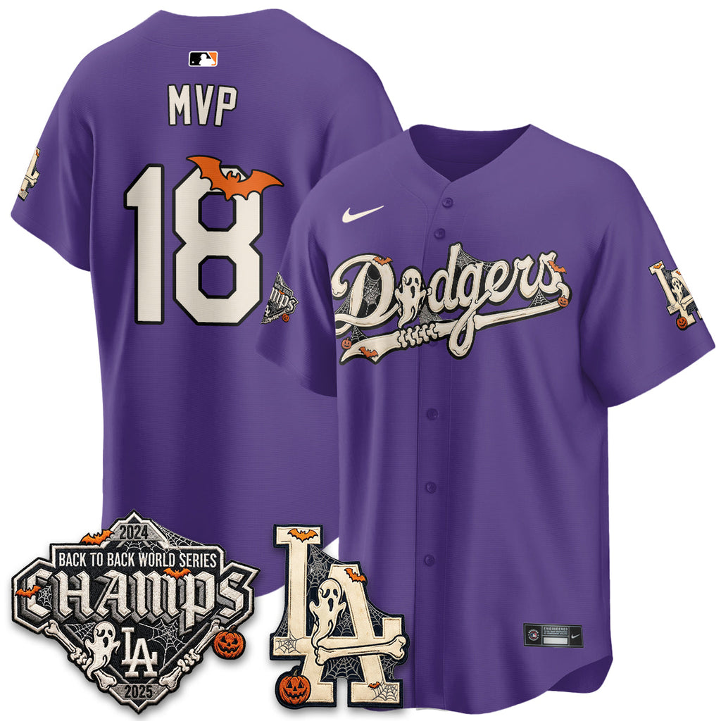 LAD Halloween 2026 Vapor Jersey - Stitched