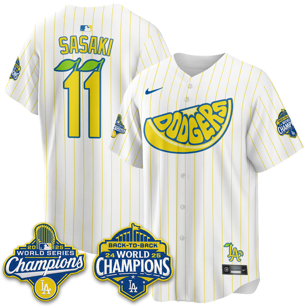 LAD Lemonade Collection Vapor Jersey - Stitched