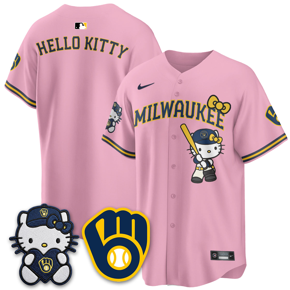 MIL Meow KT Night Pink Vapor Jersey - Stitched