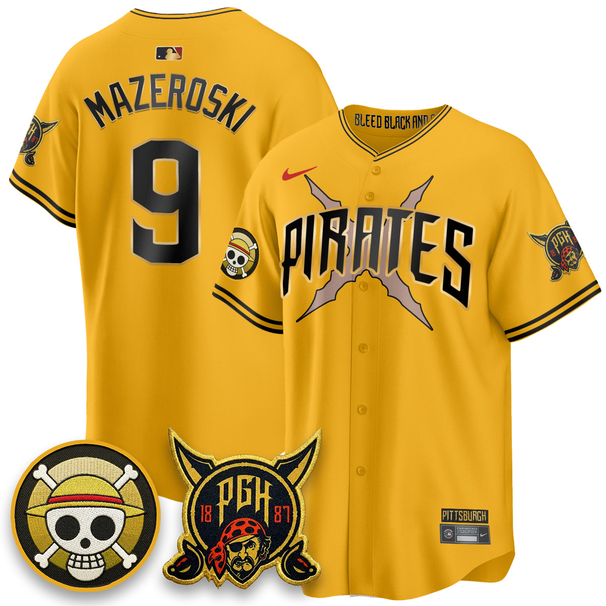 PIT 2026 City Connect x OP Vapor Limited Jersey - All Stitched