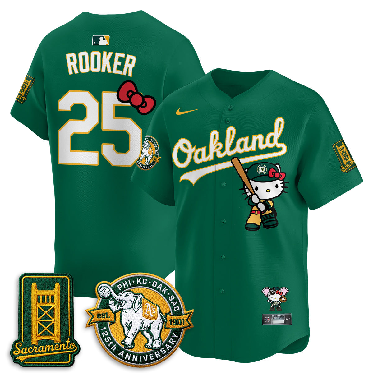 OAK x Meow KT 2026 Vapor Limited Jersey - Stitched