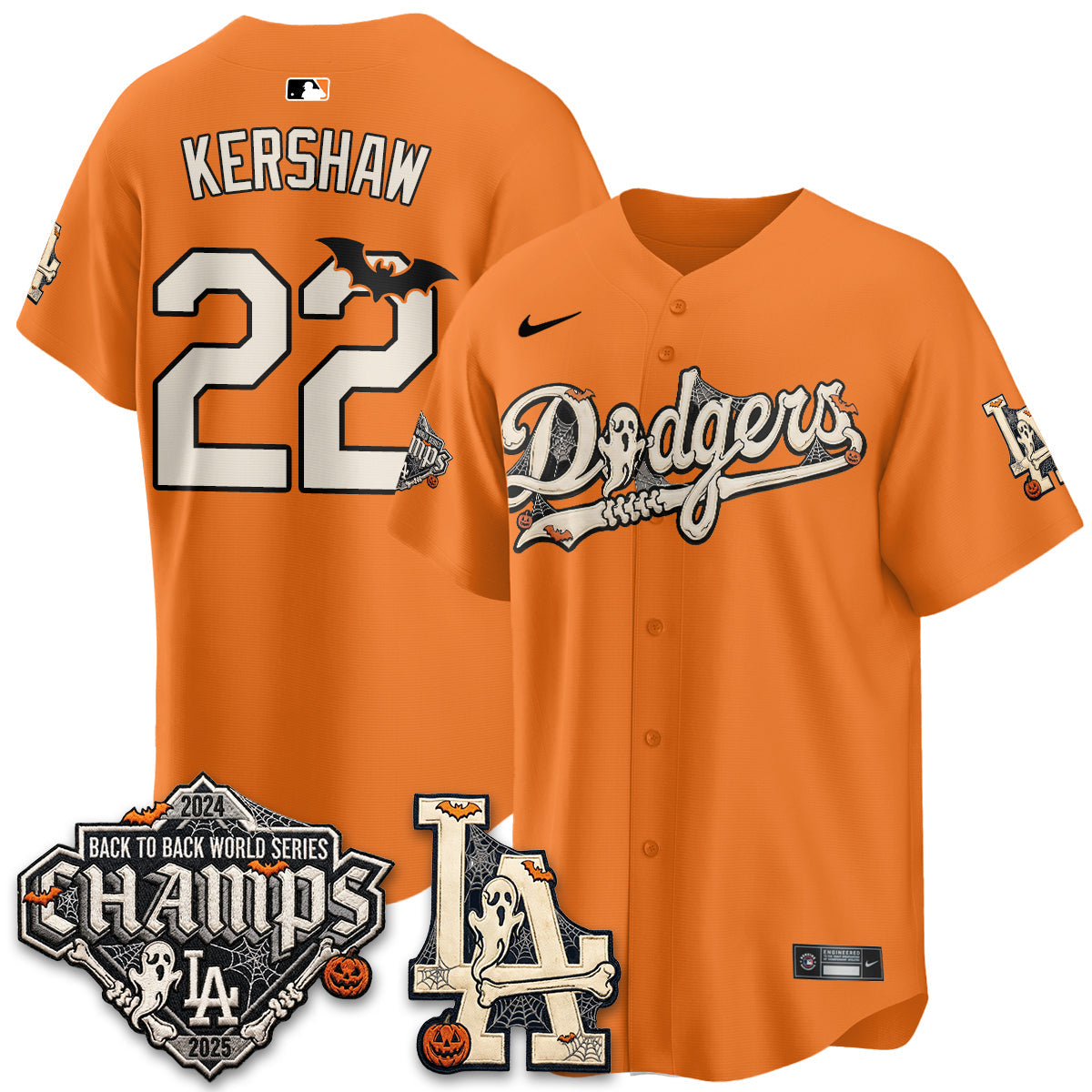 LAD Halloween 2026 Vapor Jersey - Stitched