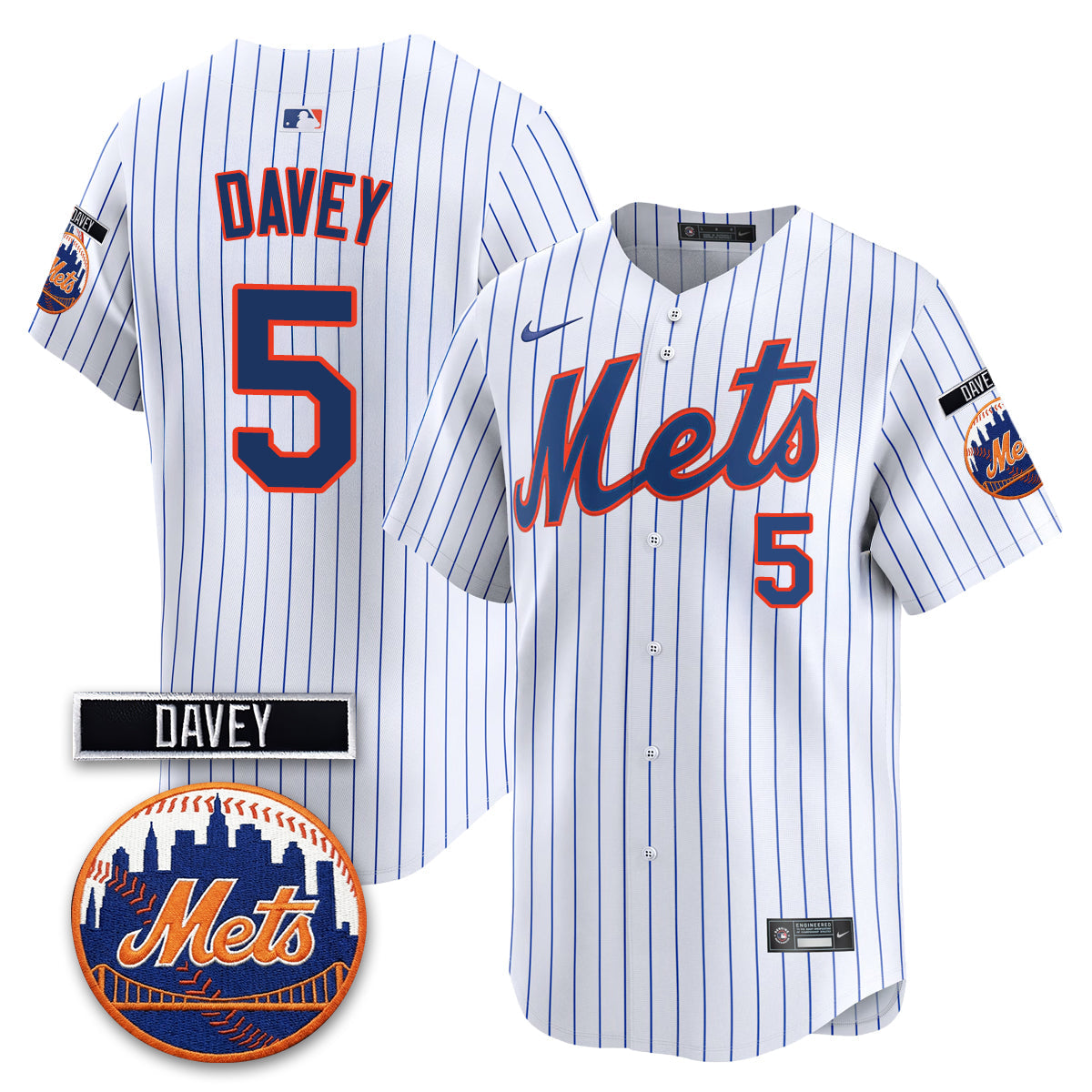 NYM 2026 Davey Johnson Memorial Vapor Limited Jersey - All Stitched