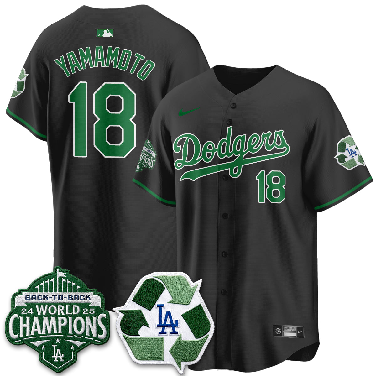 LAD Happy Earth Day Vapor Jersey -All Stitched