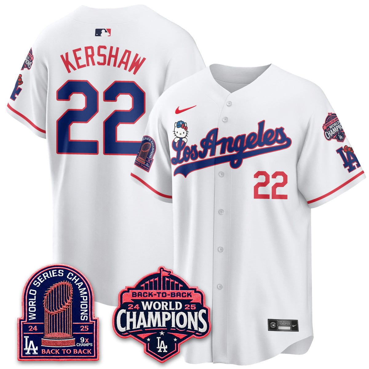 LAD x Hello Kitty Night 2026 Vapor Jersey - All Stitched - V2