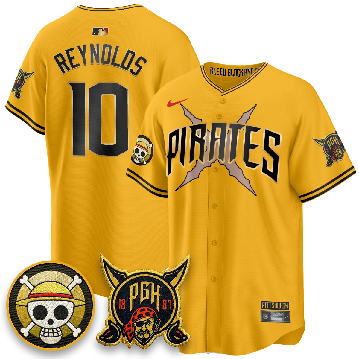 PIT 2026 City Connect x OP Vapor Limited Jersey - All Stitched