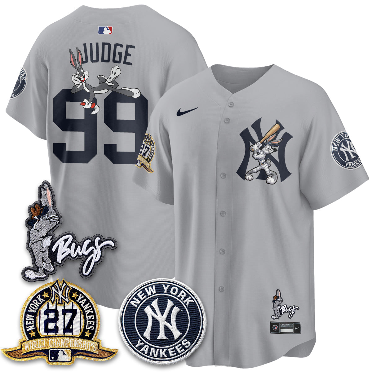 NYY Bunny Vapor Limited Jersey - Stitched