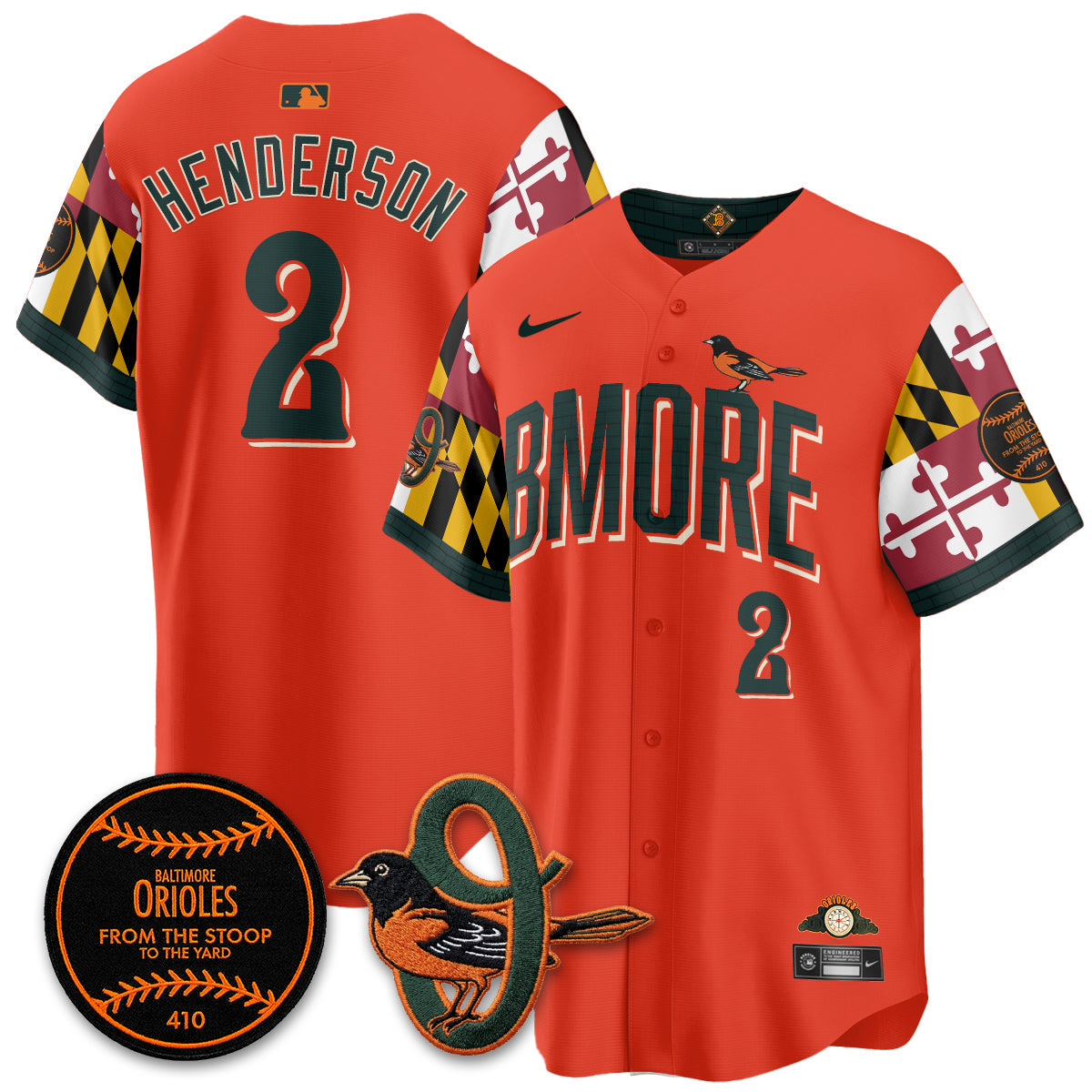 BAL x Maryland State Flag 2026 Vapor Jersey - All Stitched