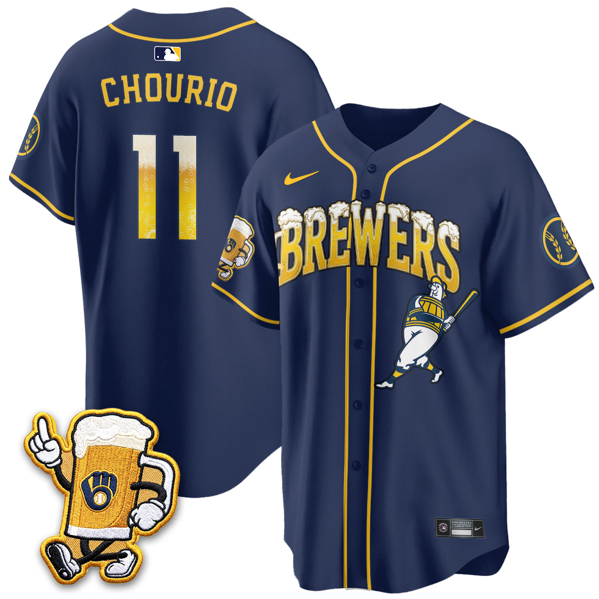 MIL "Pitcher & Pint" Edition Vapor Jersey V2 - Stitched