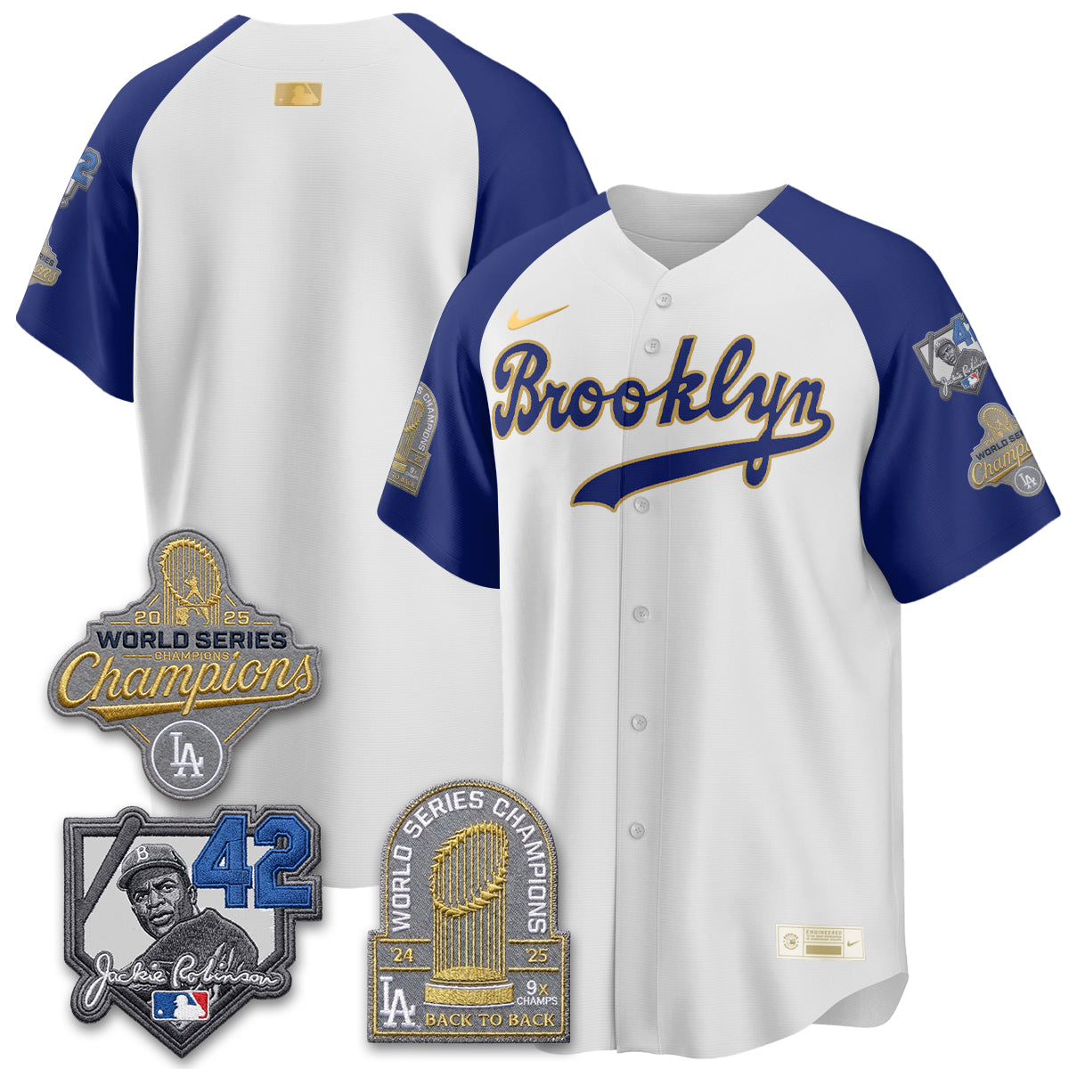LAD 2026 Brooklyn Jackie Robinson Limited Jersey - All Stitched