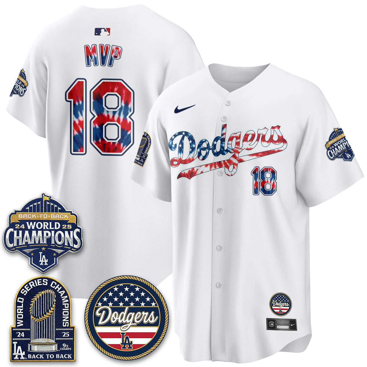 LAD Americana 2026 Vapor Limited Jersey - Stitched