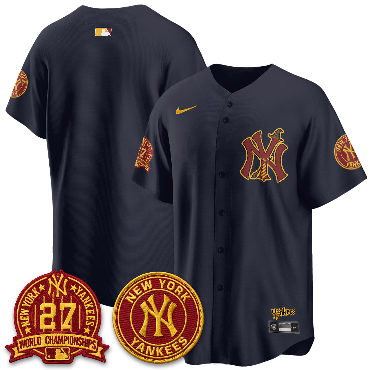 NYY x HP 25 Years of Magic Vapor Limited Jersey - Stitched