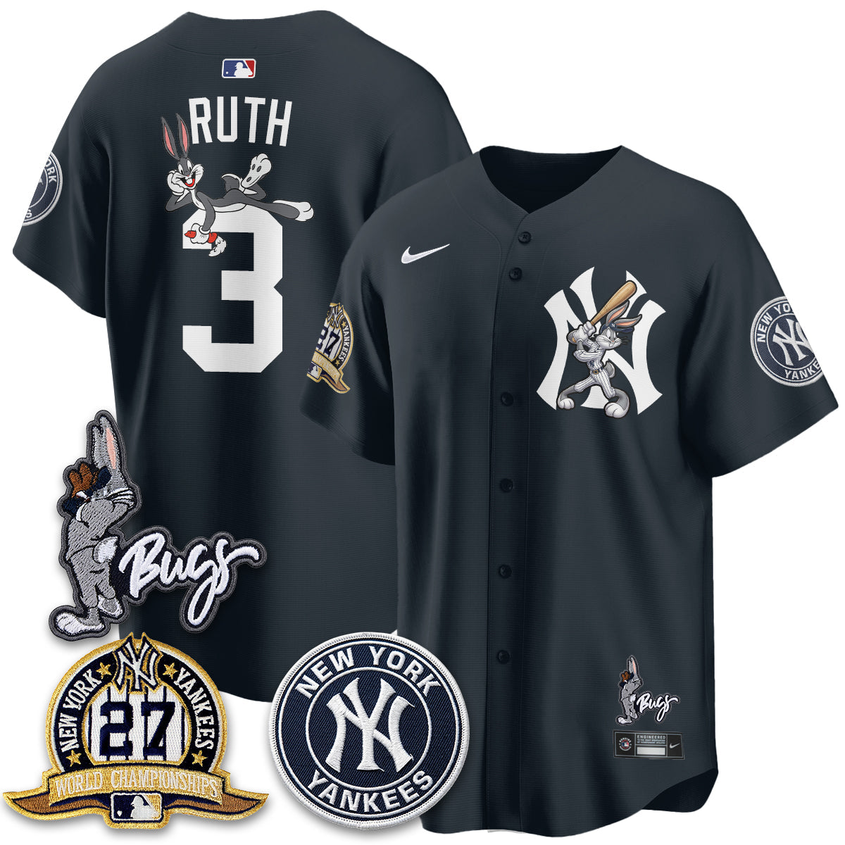 NYY Bunny Vapor Limited Jersey - All Stitched
