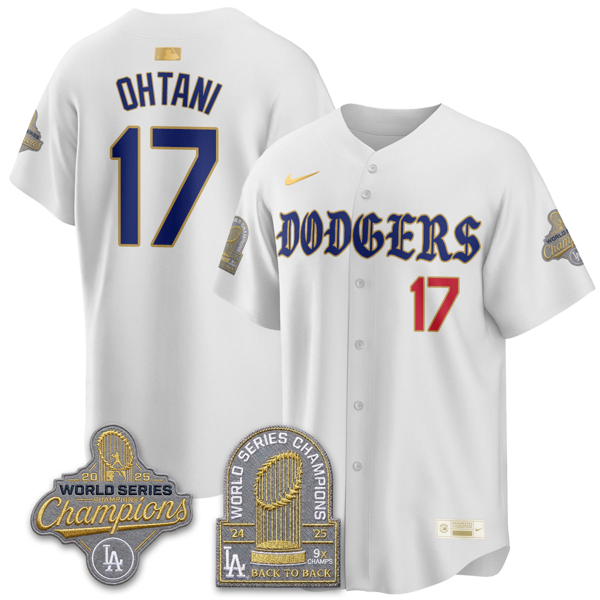 LAD Vapor Limited Jersey - Back to Back 9x Champs - All Stitched