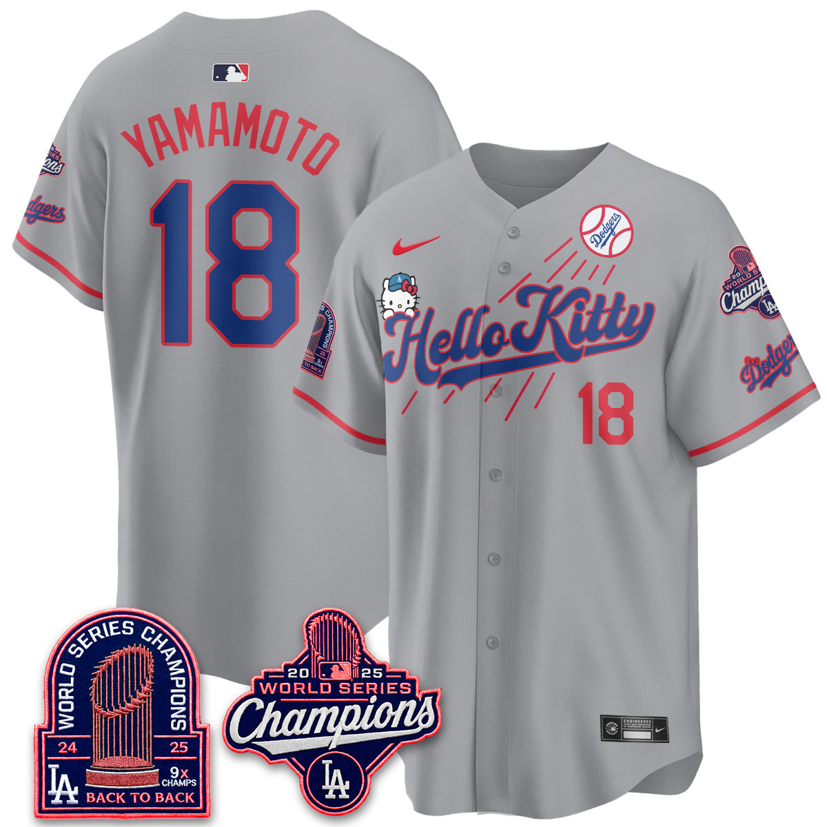 LAD x Hello Kitty Night 2026 Vapor Jersey - All Stitched - V3