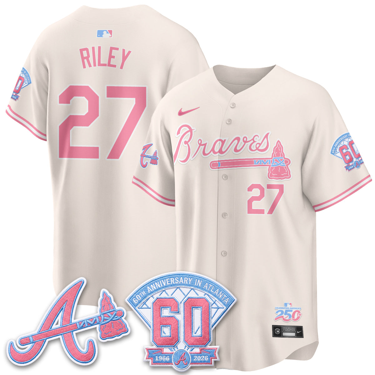 ATL x Bubblegum Vapor Jersey - Stitched