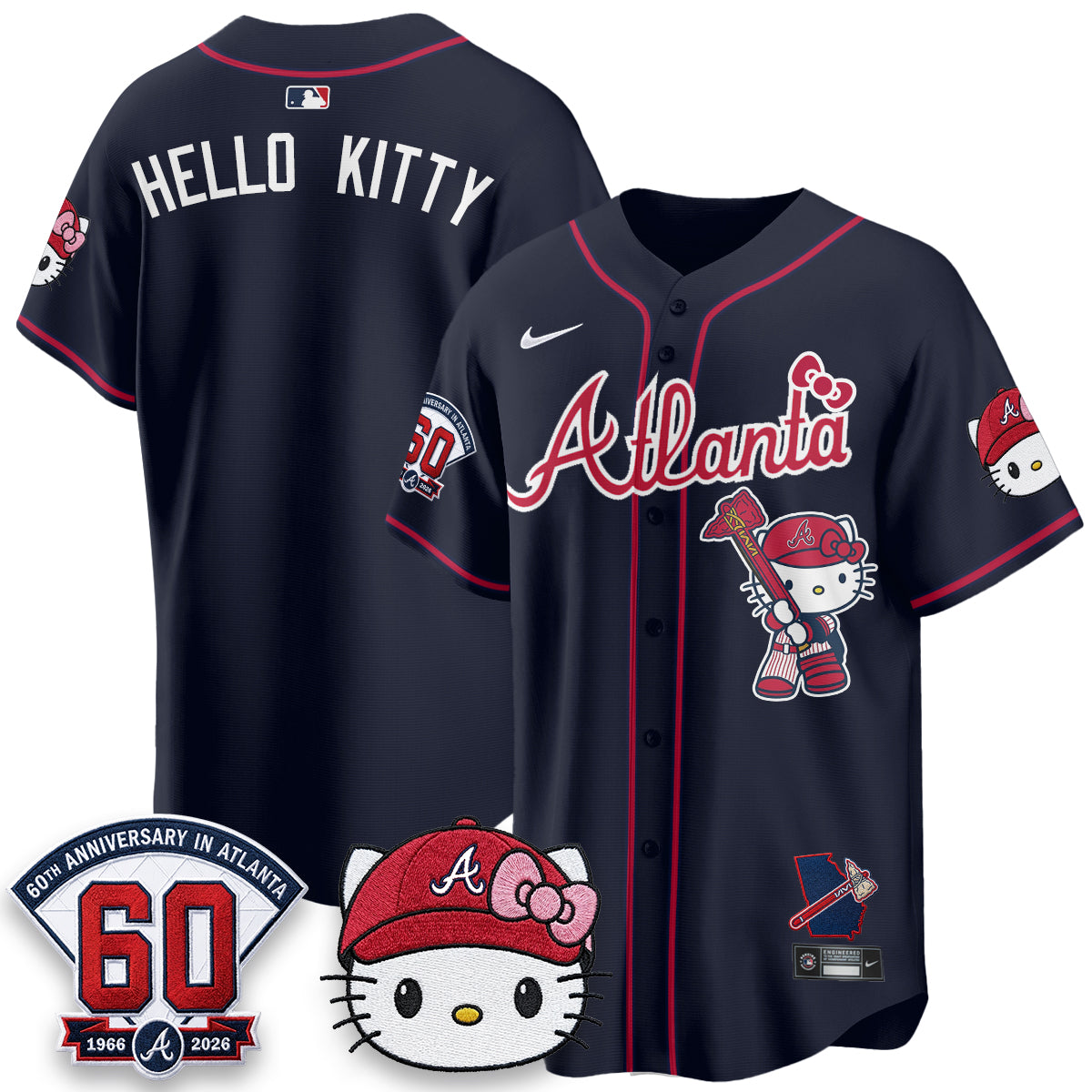 ATL x Meow KT 2026 Vapor Limited Jersey - All Stitched